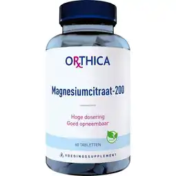 Etos Orthica Magnesiumcitraat-200 Tabletten aanbieding
