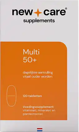 Etos New Care Multi 50+ Dagelijkse Aanvulling Tabletten 120 stuks aanbieding