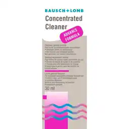 Etos Bausch + Lomb Concentrated Cleaner Lenzenvloeistof 30 ML aanbieding