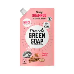 Etos Marcel's Greensoap Shampoo Argan & Oudh Refill 500 ML aanbieding