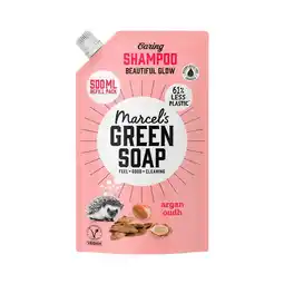 Etos Marcel's Greensoap Shampoo Argan & Oudh Refill 500 ML aanbieding