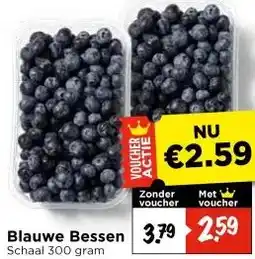 Vomar Voordeelmarkt Blauwe Bessen aanbieding