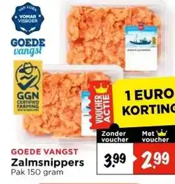 Vomar Voordeelmarkt Zalmsnippers aanbieding