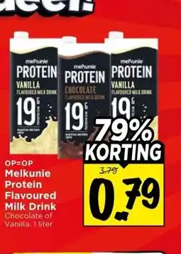 Vomar Voordeelmarkt Melkunie Protein Flavoured Milk Drink aanbieding