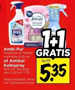 Vomar Voordeelmarkt Ambi Pur of Antikal Kalkspray aanbieding