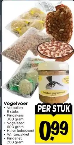 Vomar Voordeelmarkt Vogelvoer aanbieding