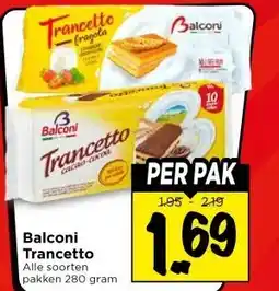 Vomar Voordeelmarkt Balconi Trancetto aanbieding