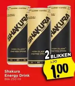 Vomar Voordeelmarkt Shakura Energy Drink aanbieding