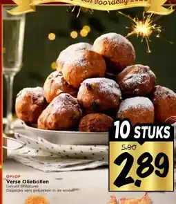 Vomar Voordeelmarkt Verse Oliebollen aanbieding