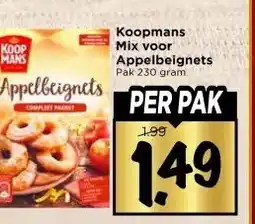 Vomar Voordeelmarkt Koopmans Mix voor Appelbeignets aanbieding