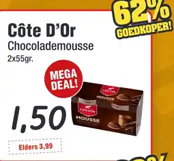 Budget Food Côte D'Or Chocolademousse aanbieding
