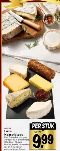 Vomar Voordeelmarkt Luxe Kaasplateau aanbieding
