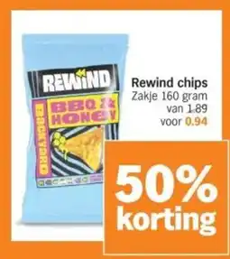 Albert Heijn Rewind chips aanbieding
