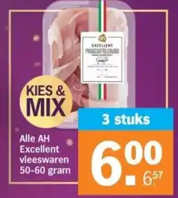 Albert Heijn Alle AH Excellent vleeswaren aanbieding