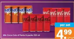 Albert Heijn Alle Coca-Cola of Fanta 8packs aanbieding