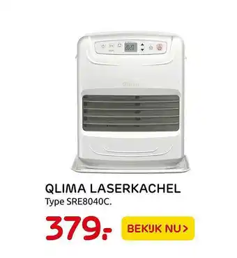 Praxis Qlima Laserkachel SRE8040C aanbieding