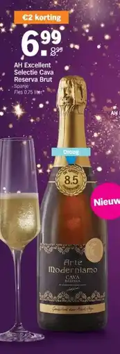 Albert Heijn AH Excellent Selectie Cava Reserva Brut aanbieding
