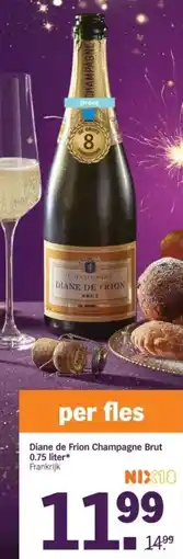 Albert Heijn Diane de Frion Champagne Brut aanbieding