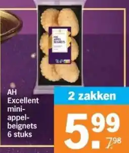 Albert Heijn AH Excellent mini- appel- beignets aanbieding