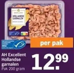Albert Heijn AH Excellent Hollandse garnalen aanbieding
