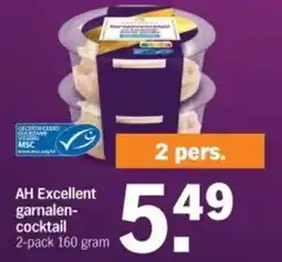 Albert Heijn AH Excellent garnalen- cocktail aanbieding