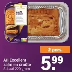 Albert Heijn AH Excellent zalm en croûte aanbieding