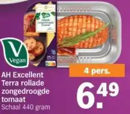 Albert Heijn AH Excellent Terra rollade zongedroogde tomaat aanbieding