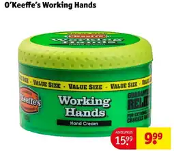 Kruidvat O'Keeffe's Working Hands aanbieding