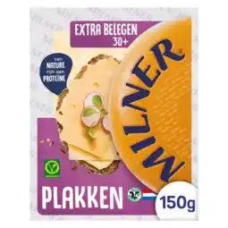 Albert Heijn Milner Extra belegen 30+ plakken aanbieding