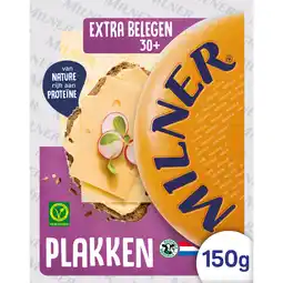 Albert Heijn Milner Extra belegen 30+ plakken aanbieding