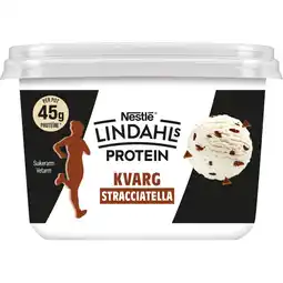 Albert Heijn Lindahls Protein kvarg stracciatella aanbieding