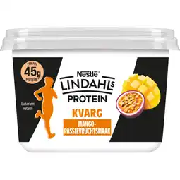 Albert Heijn Lindahls Protein kvarg mango-passievruchtsmaak aanbieding