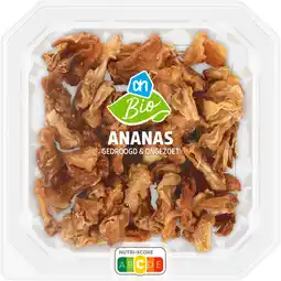 Albert Heijn AH Biologisch Ananas gedroogd & ongezoet aanbieding