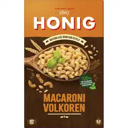 Albert Heijn Honig Macaroni volkoren aanbieding
