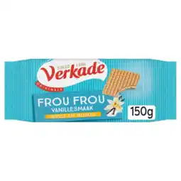 Albert Heijn Verkade Frou frou vanille smaak aanbieding