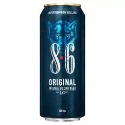 Albert Heijn 8.6 Original intense blond beer aanbieding