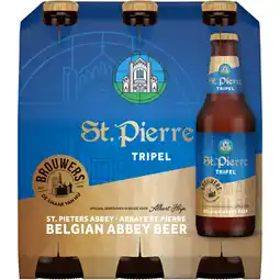Albert Heijn Brouwers St Pierre tripel 6-pack aanbieding