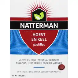 Albert Heijn Natterman Hoest en keel pastilles aanbieding