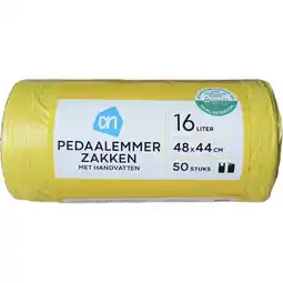 Albert Heijn AH Pedaalemmerzakken handvatten 16 liter aanbieding