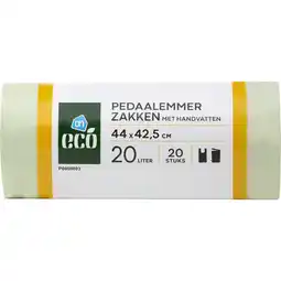 Albert Heijn AH Eco Pedaalemmerzakken 20 liter aanbieding