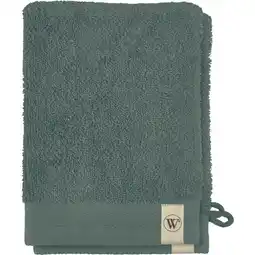 Albert Heijn Walra Washandjes 16x21 legergroen aanbieding