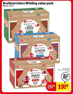 Kruidvat Kruidvat luiers Efteling value pack aanbieding