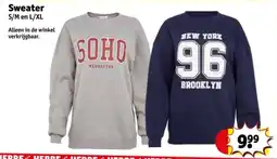 Kruidvat Sweater aanbieding