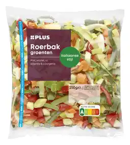 PLUS PLUS Roerbakgroenten Italiaanse stijl kvp aanbieding