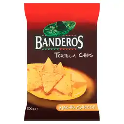 PLUS Banderos Tortillachips Cheese aanbieding