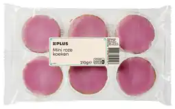 PLUS PLUS Mini roze koeken aanbieding