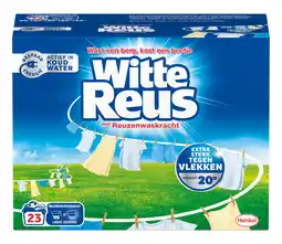 PLUS Witte Reus Waspoeder wit 23sc aanbieding