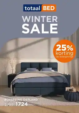 TotaalBED Boxspring Ostland aanbieding