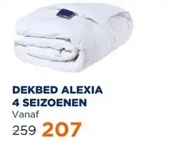 TotaalBED Dekbed Alexia 90% dons | 140 x 200 cm | 4-seizoenen aanbieding