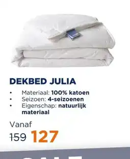 TotaalBED Dekbed Julia 100% katoen | 4-seizoenen aanbieding